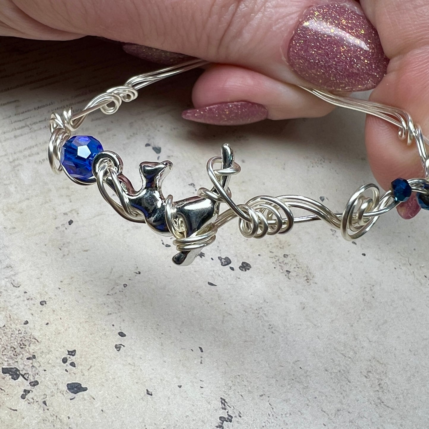 Childless Cat Lady bracelet - one cat