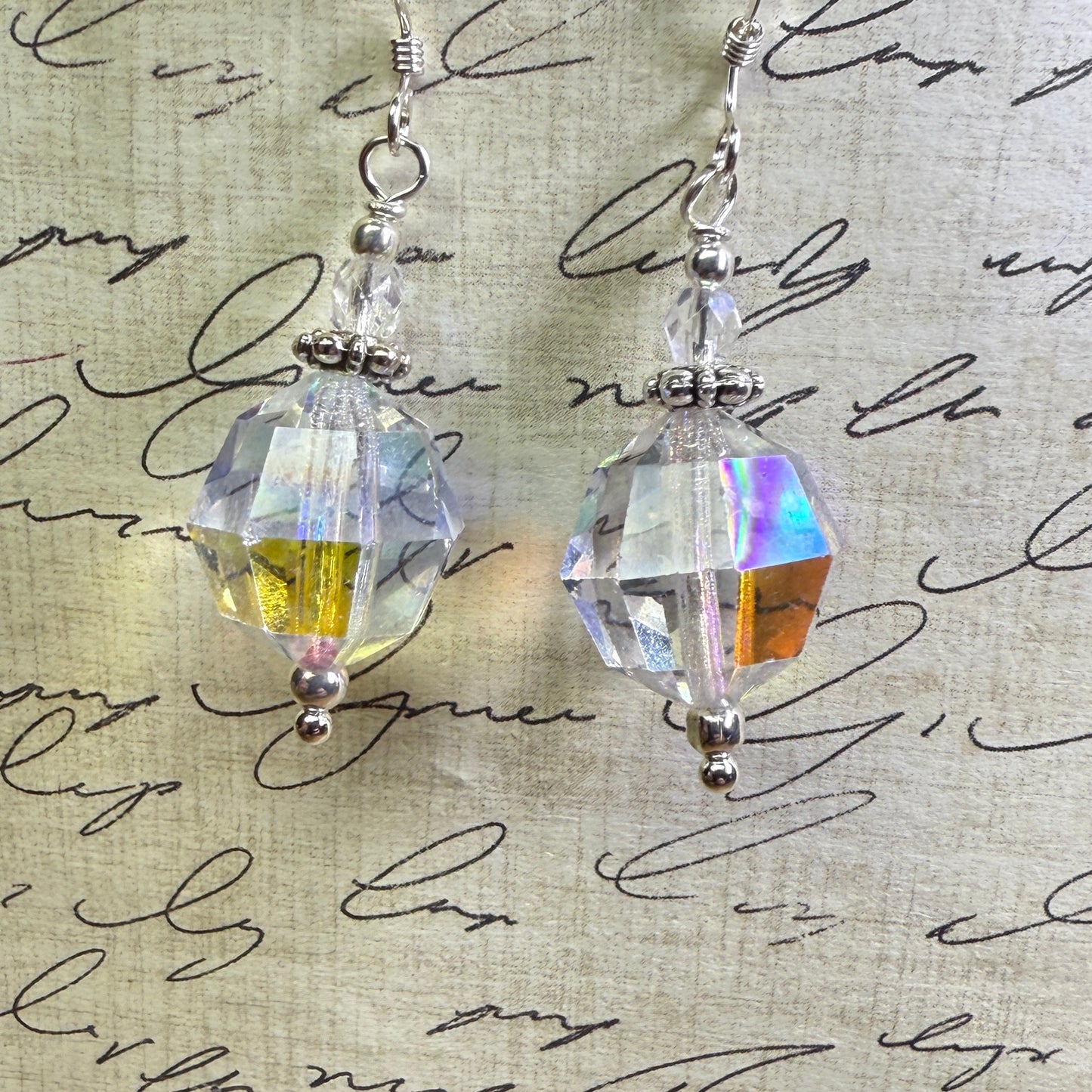 Vintage Crystal Earrings