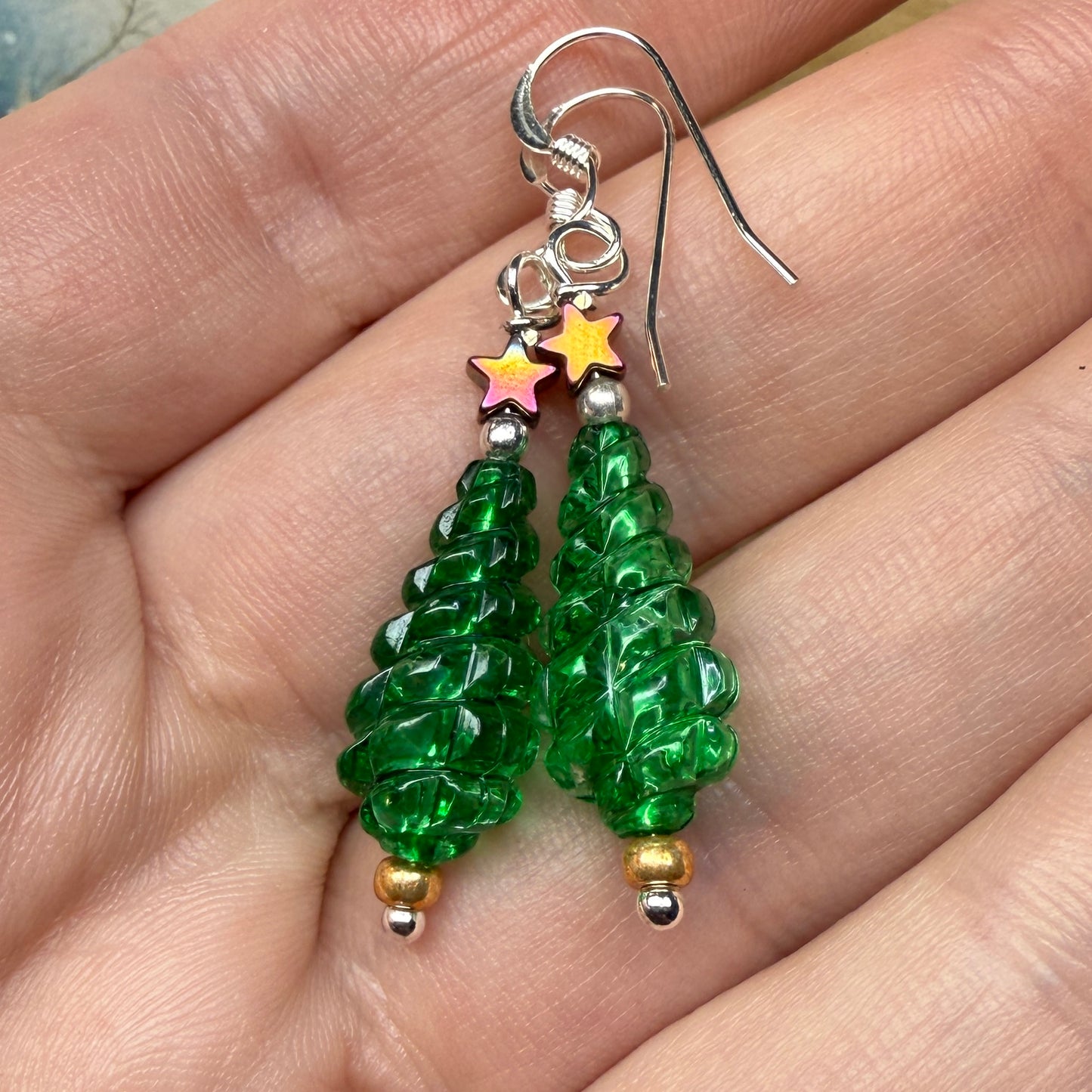 Christmas Tree Earrings