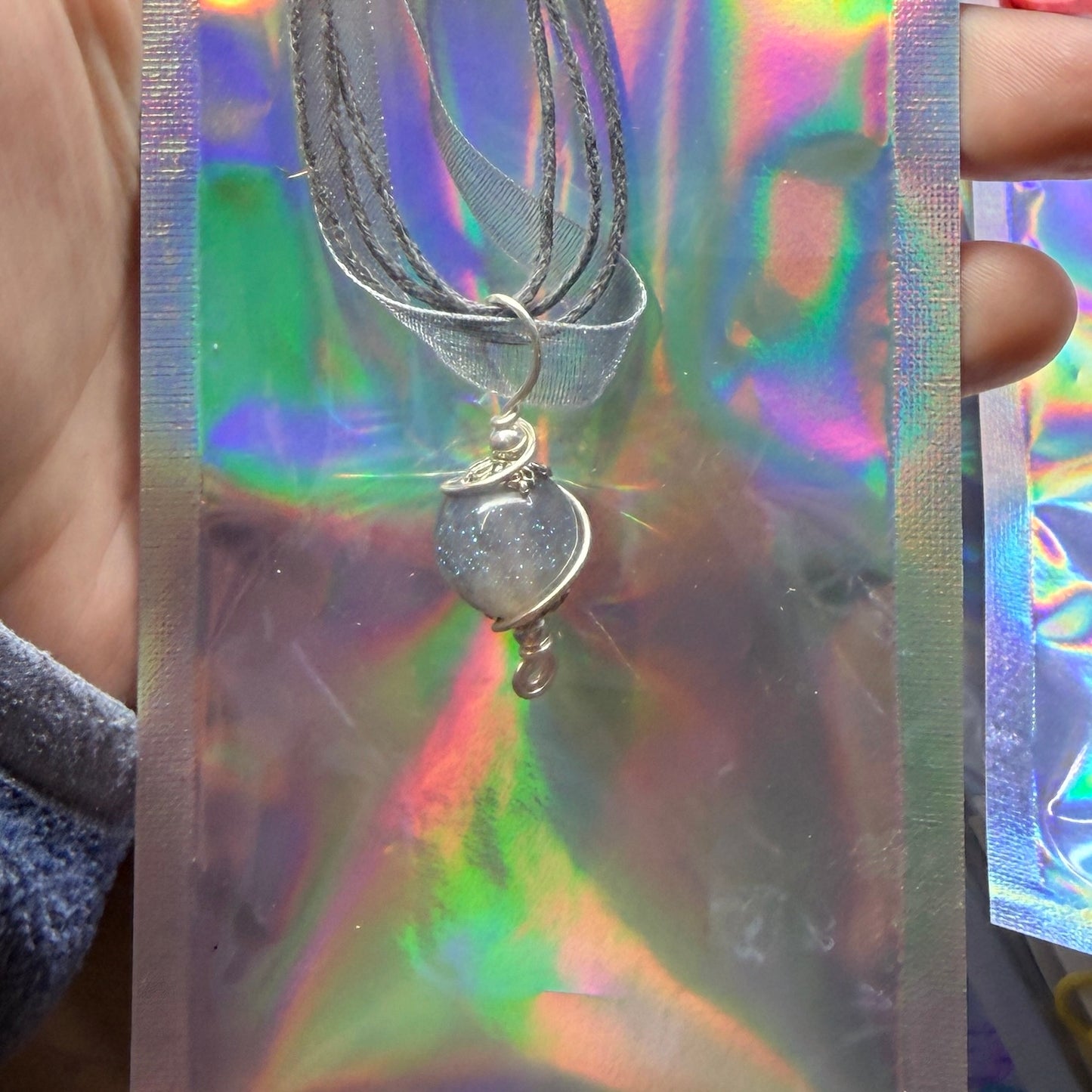 Magpie Rummage Sale - Starlight Pendant - grey