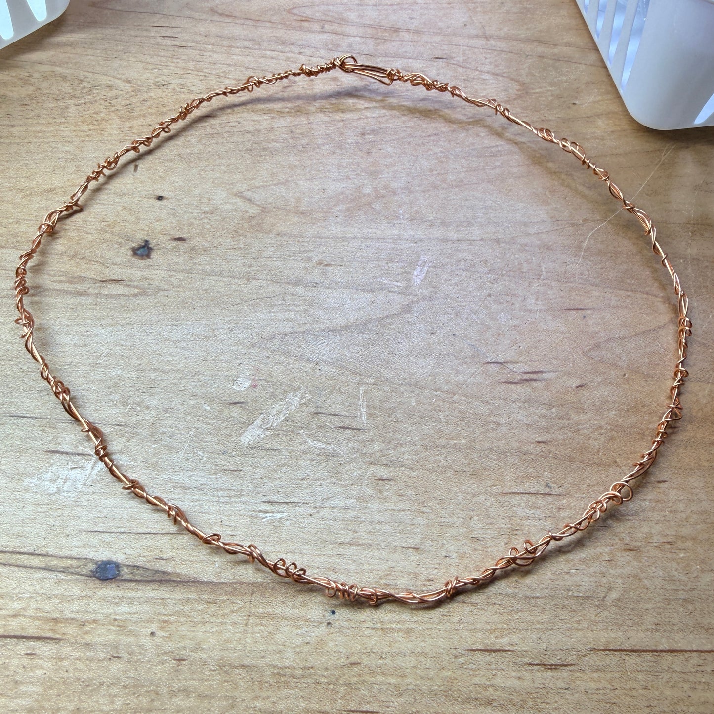 Magpie Rummage Sale - 19.5” copper neckvine