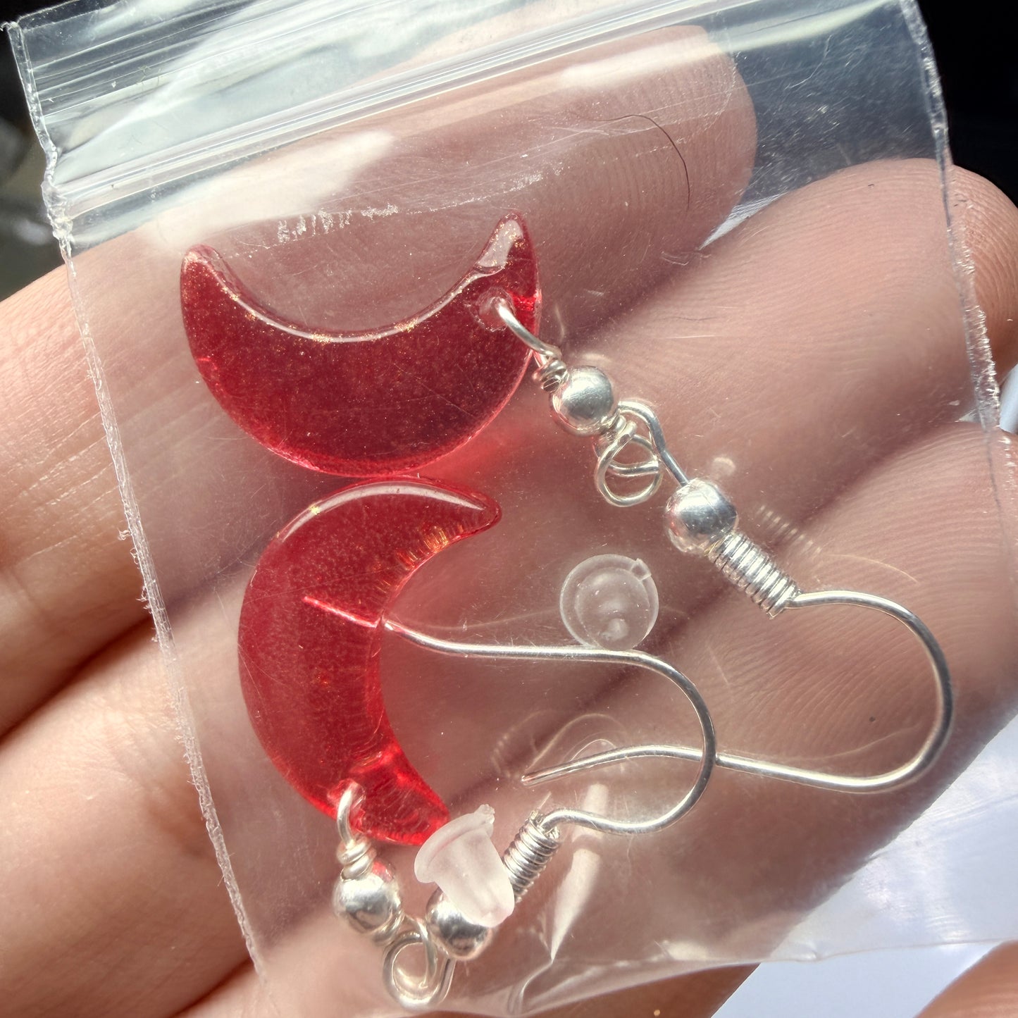 Magpie Rummage Sale - red glass moons