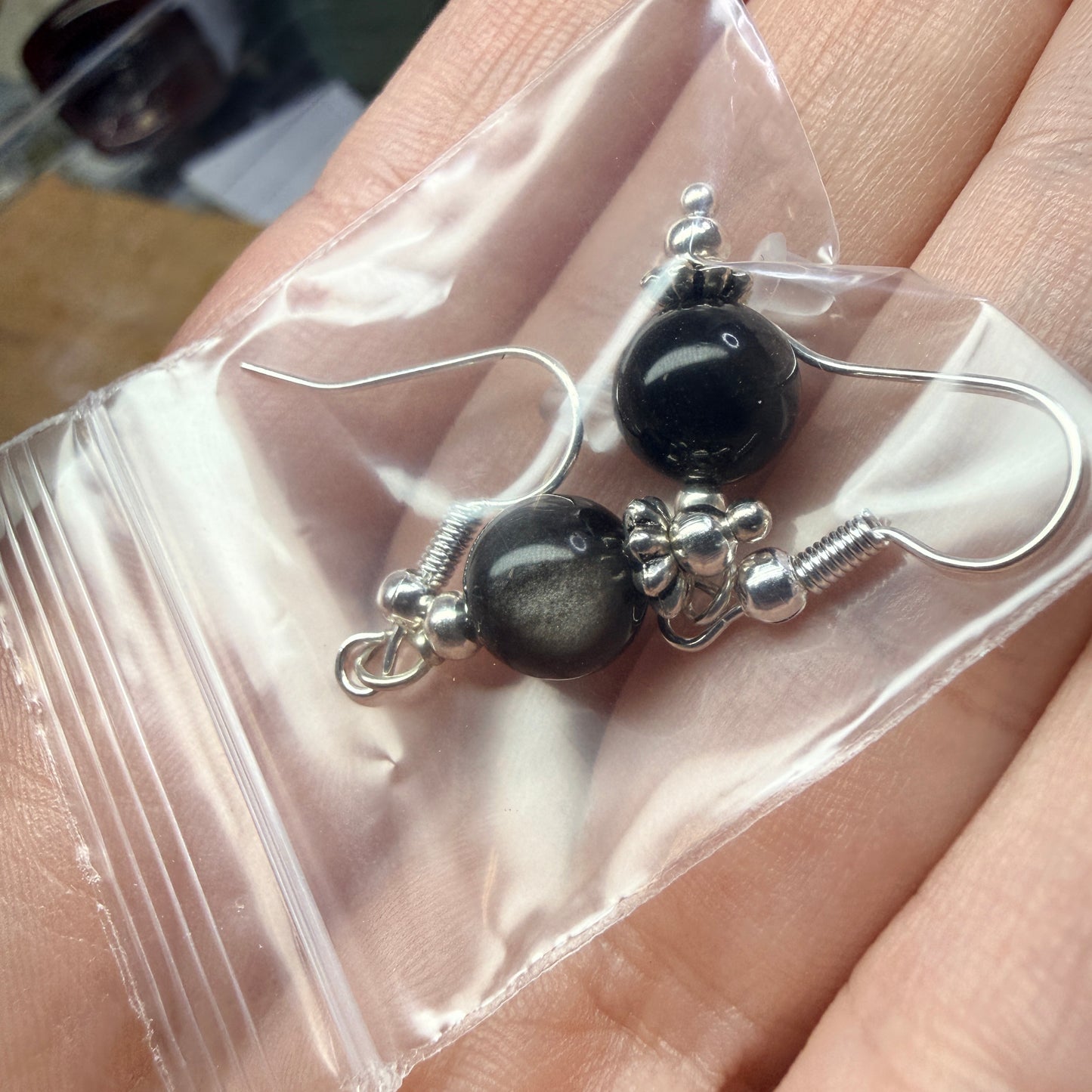 Magpie Rummage Sale - silver obsidian