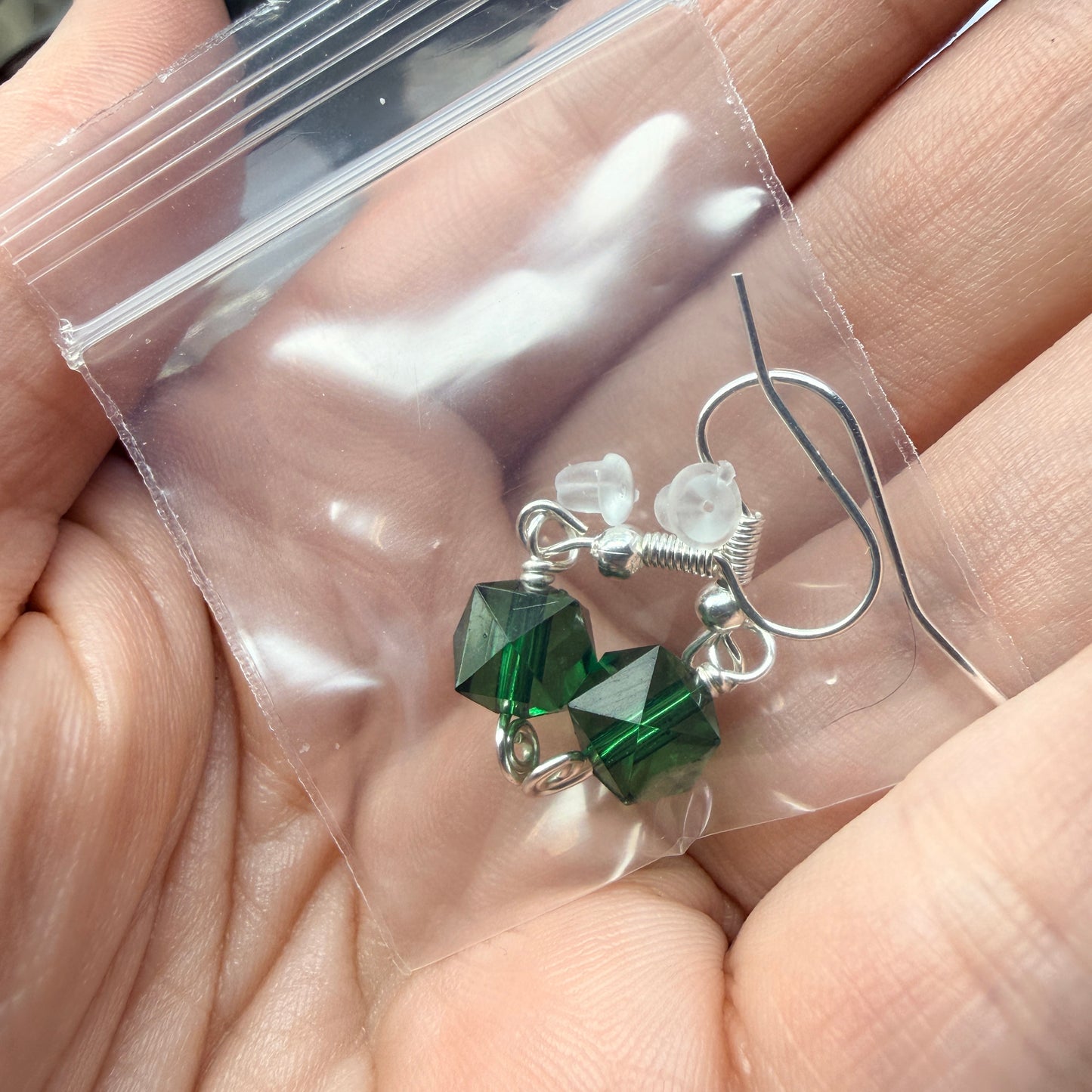 Magpie Rummage Sale - green not-cubes