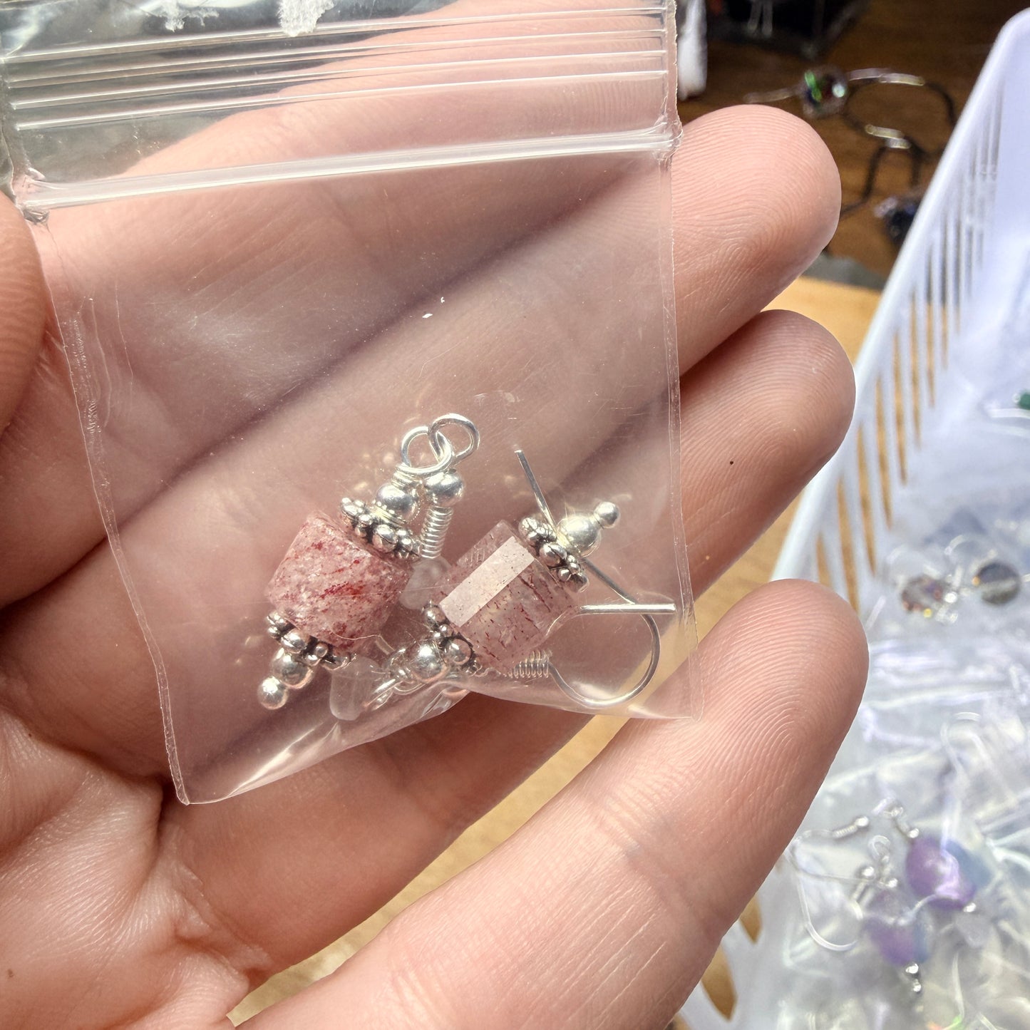 Magpie Rummage Sale - strawberry quartz