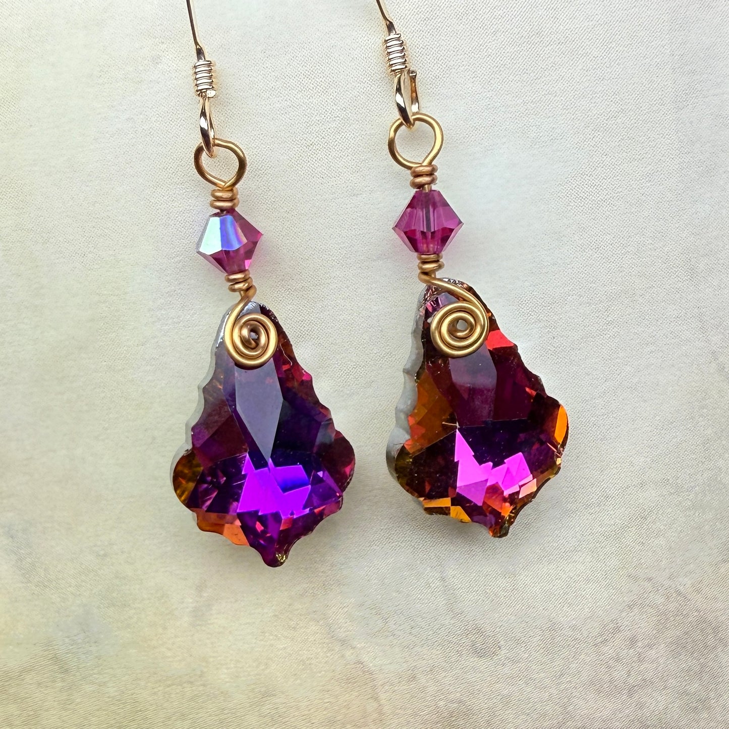 in the waiting woods - chandelier earrings