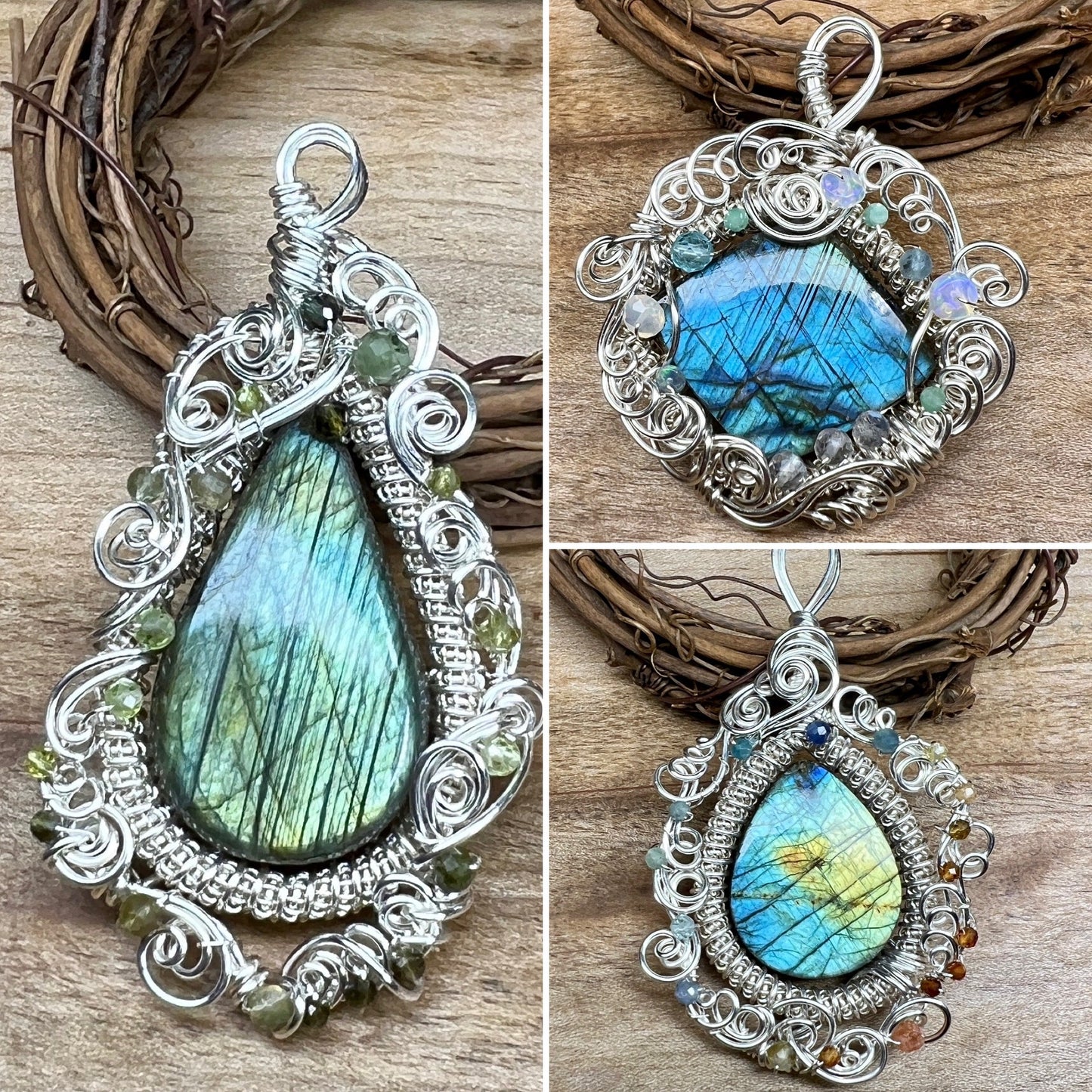 $45 labradorite pendant