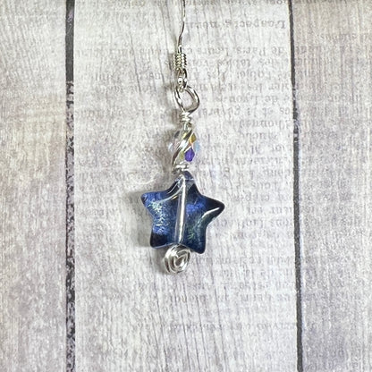 In A Very Blue Moon - Choose-Your-Own-Adventure Moon & Star Earrings