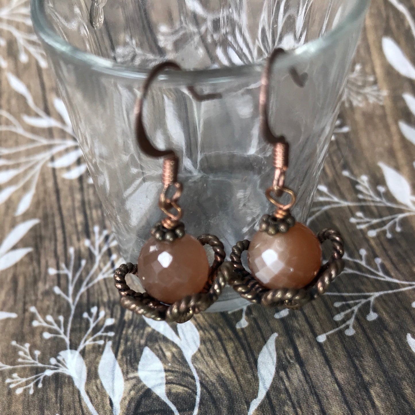 Personal collection: peach moonstone