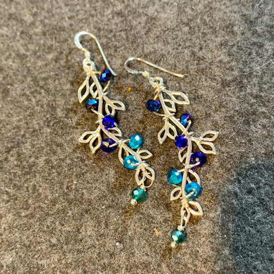 Custom branch earrings