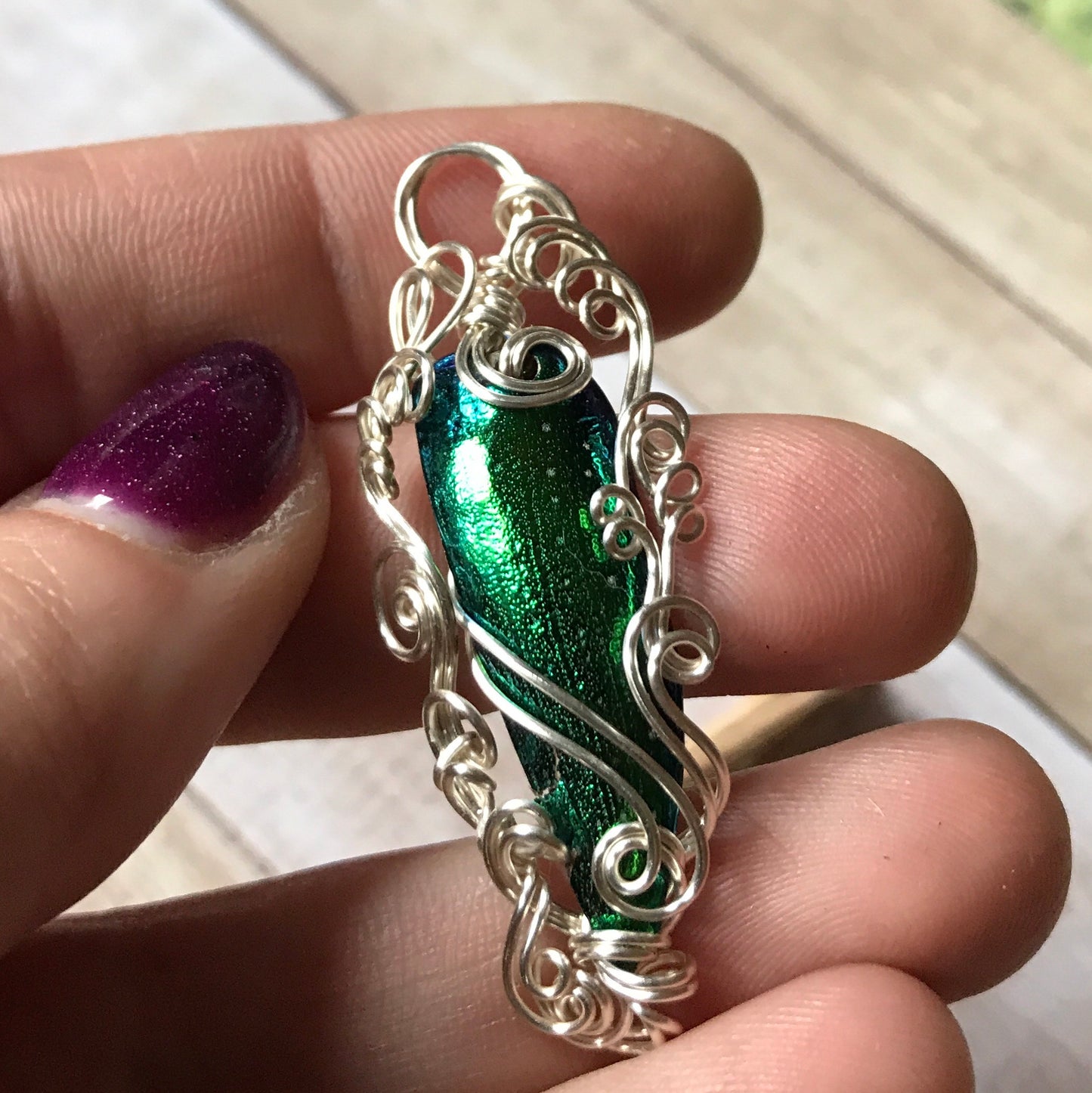On Jeweled Wings