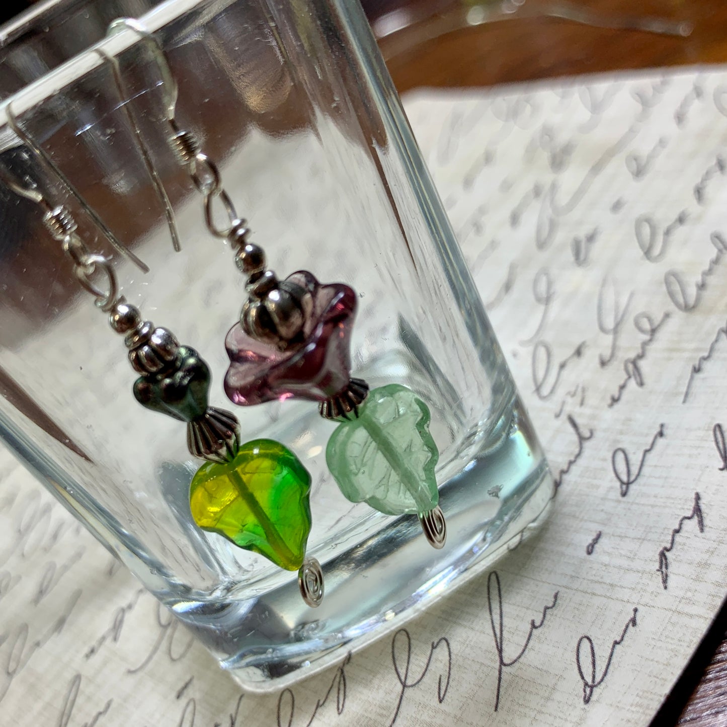 Tiny Evil Genius Earrings: Spring