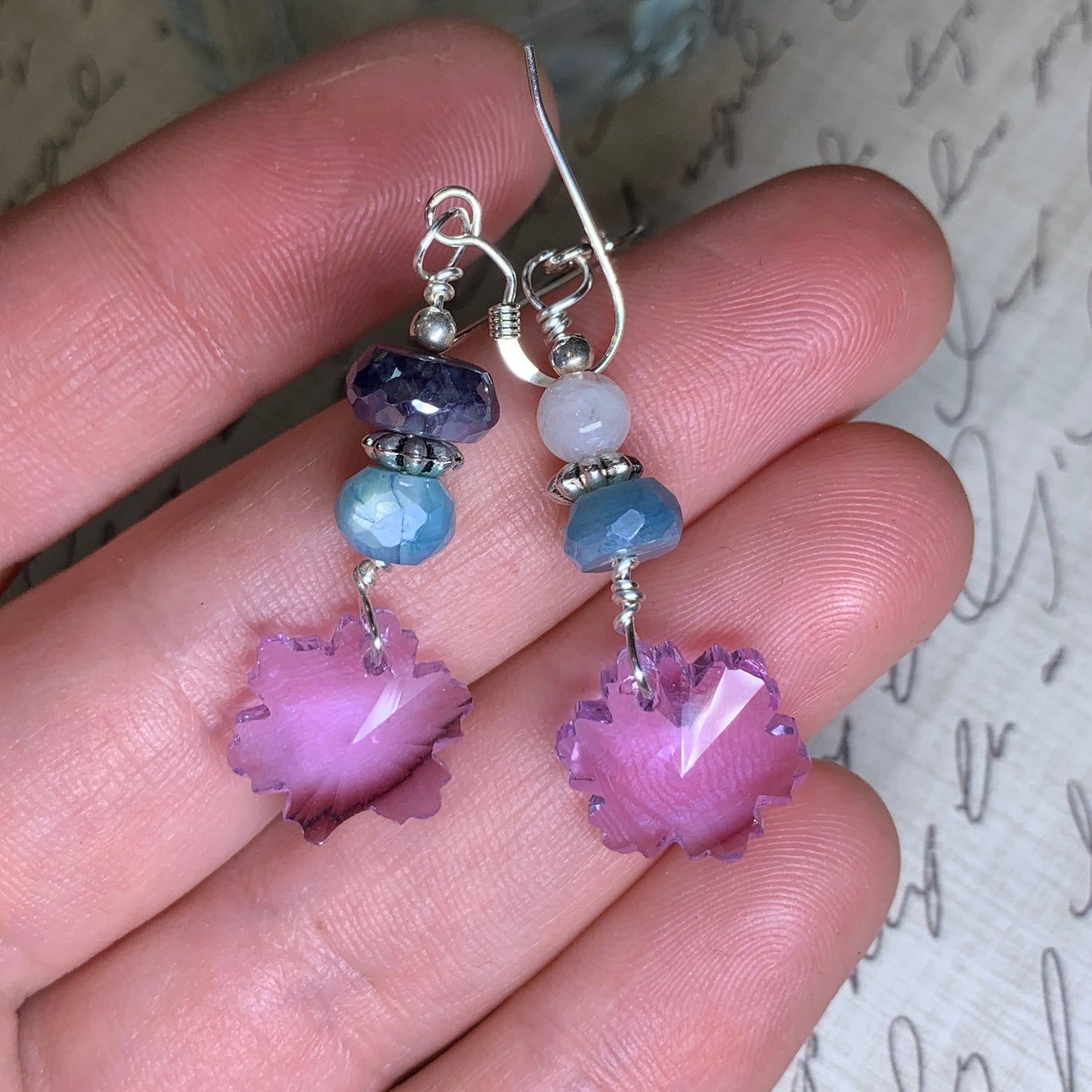 Tiny Evil Genius Earrings: winter