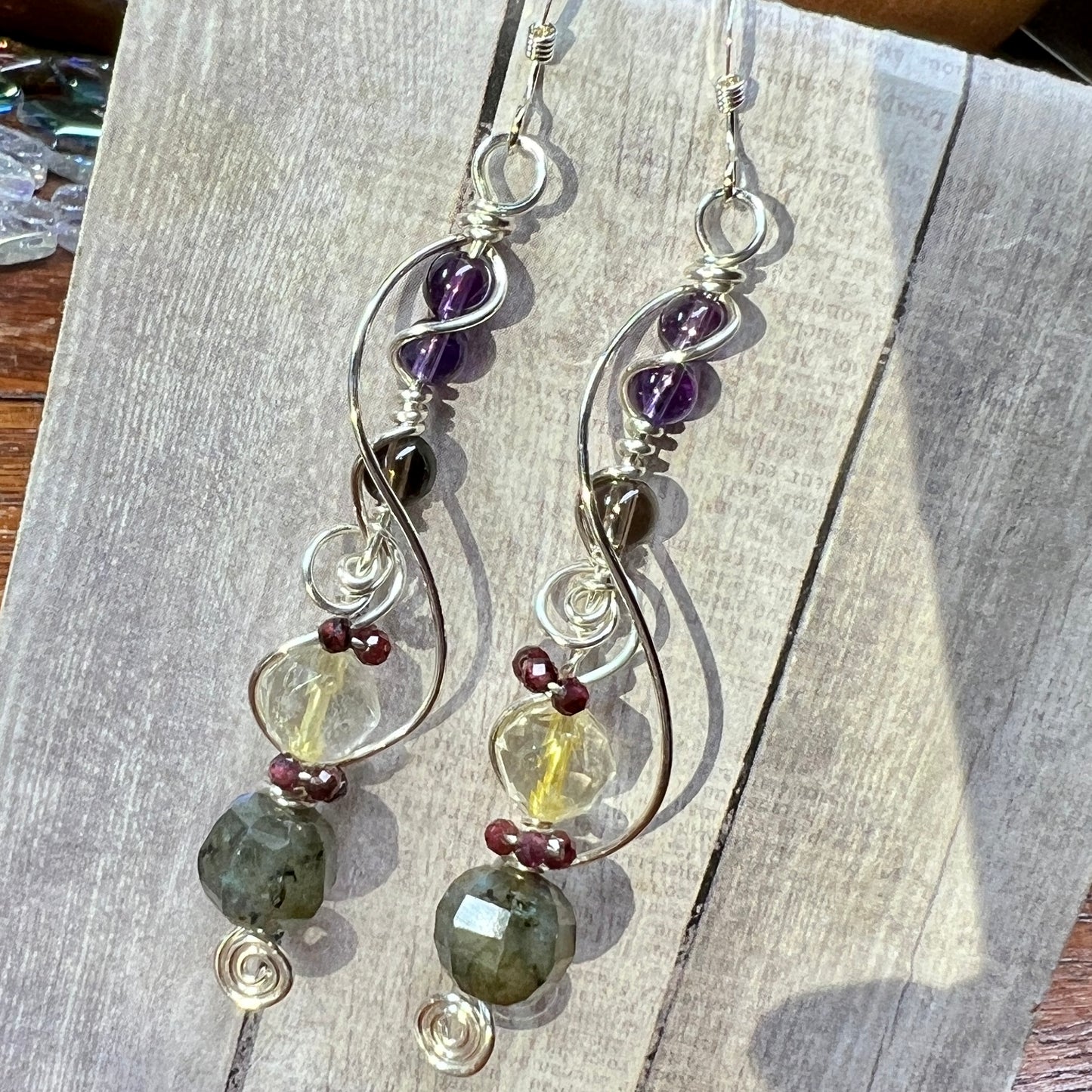 Sundering Persephone earrings