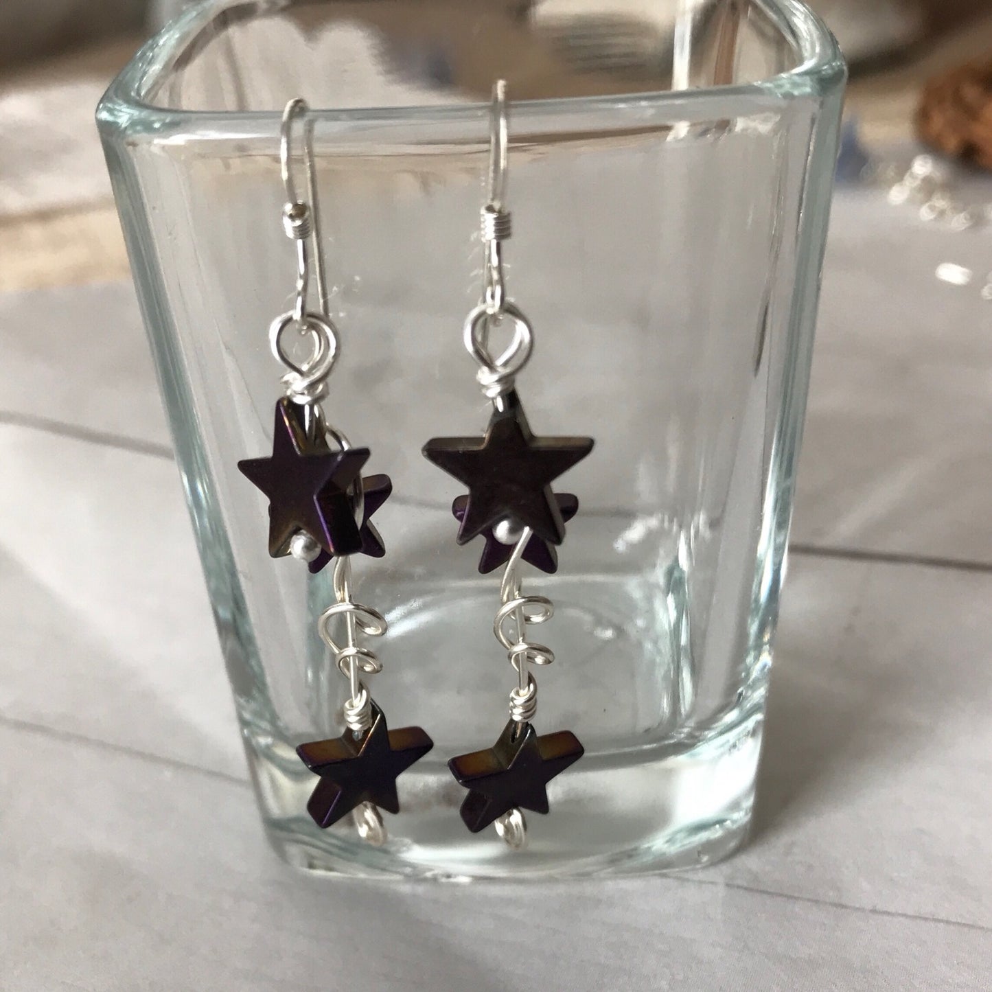 Skylit: purple & gold