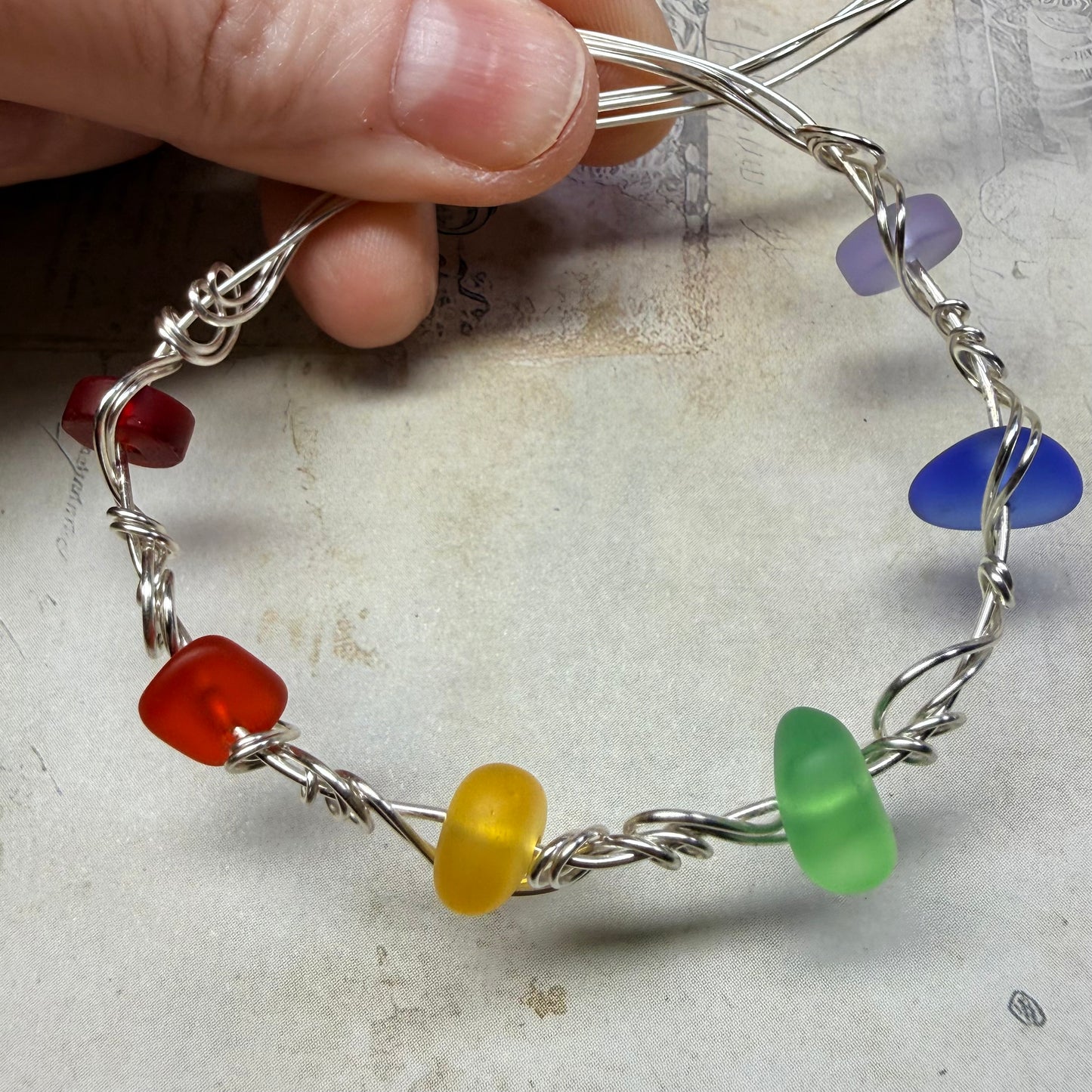 Mermaid Summer - rainbow bracelet