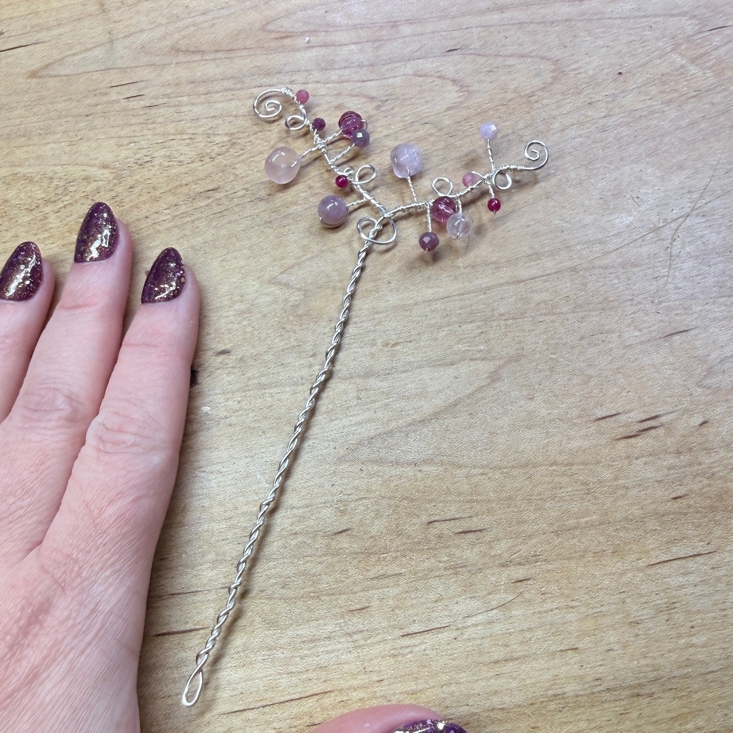 Hair ornament - pink