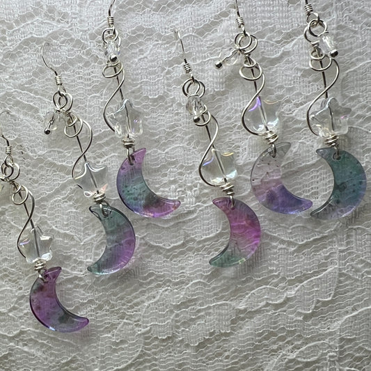 Aurora Moon earrings