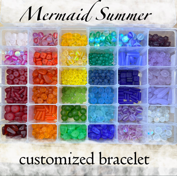 Mermaid Summer - customized bracelet