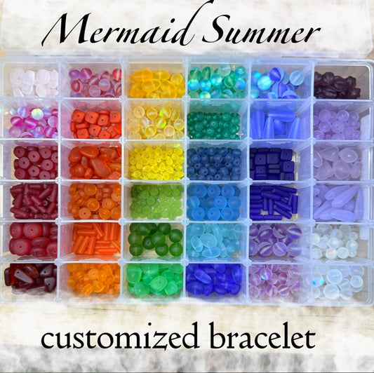 Mermaid Summer - customized bracelet