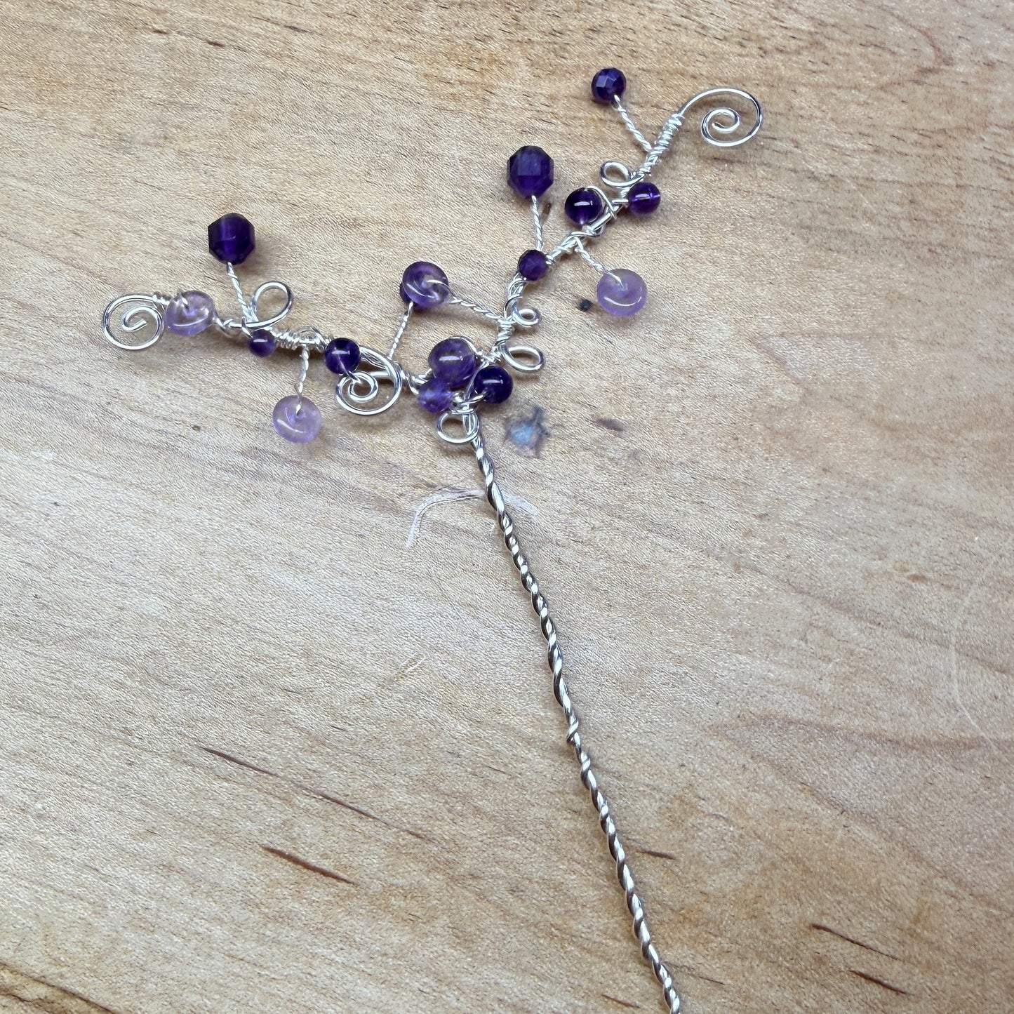 Hair ornament - purple