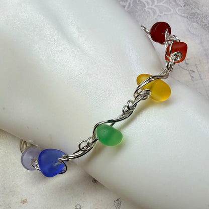 Mermaid Summer - rainbow bracelet