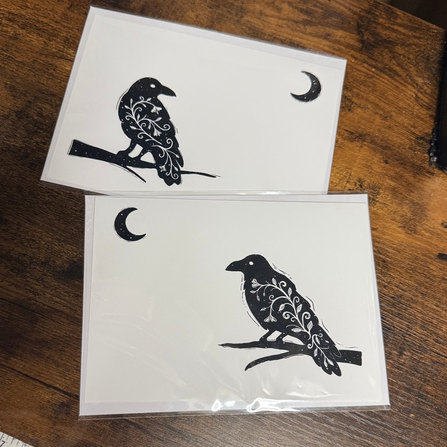 Crow Greeting Cards