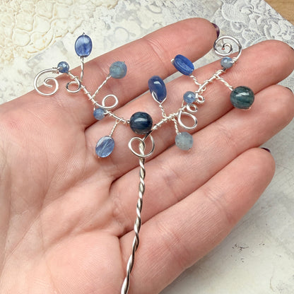 Hair ornament - blue