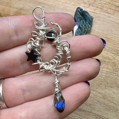 Crow Confetti Week 1 - pendant