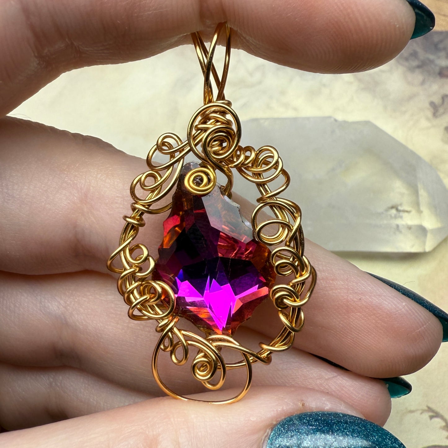 in the waiting woods - chandelier pendant