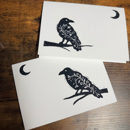 Crow Greeting Cards