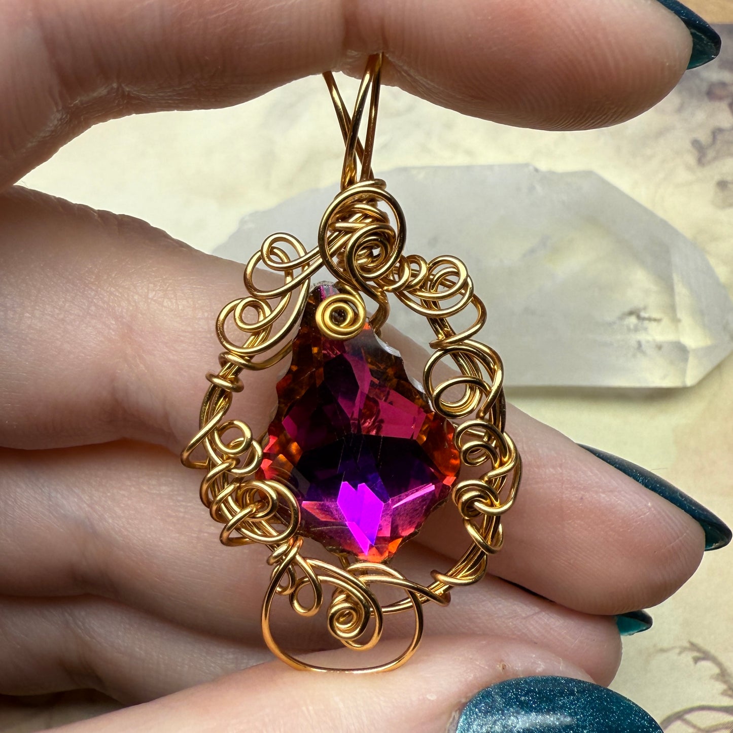 in the waiting woods - chandelier pendant