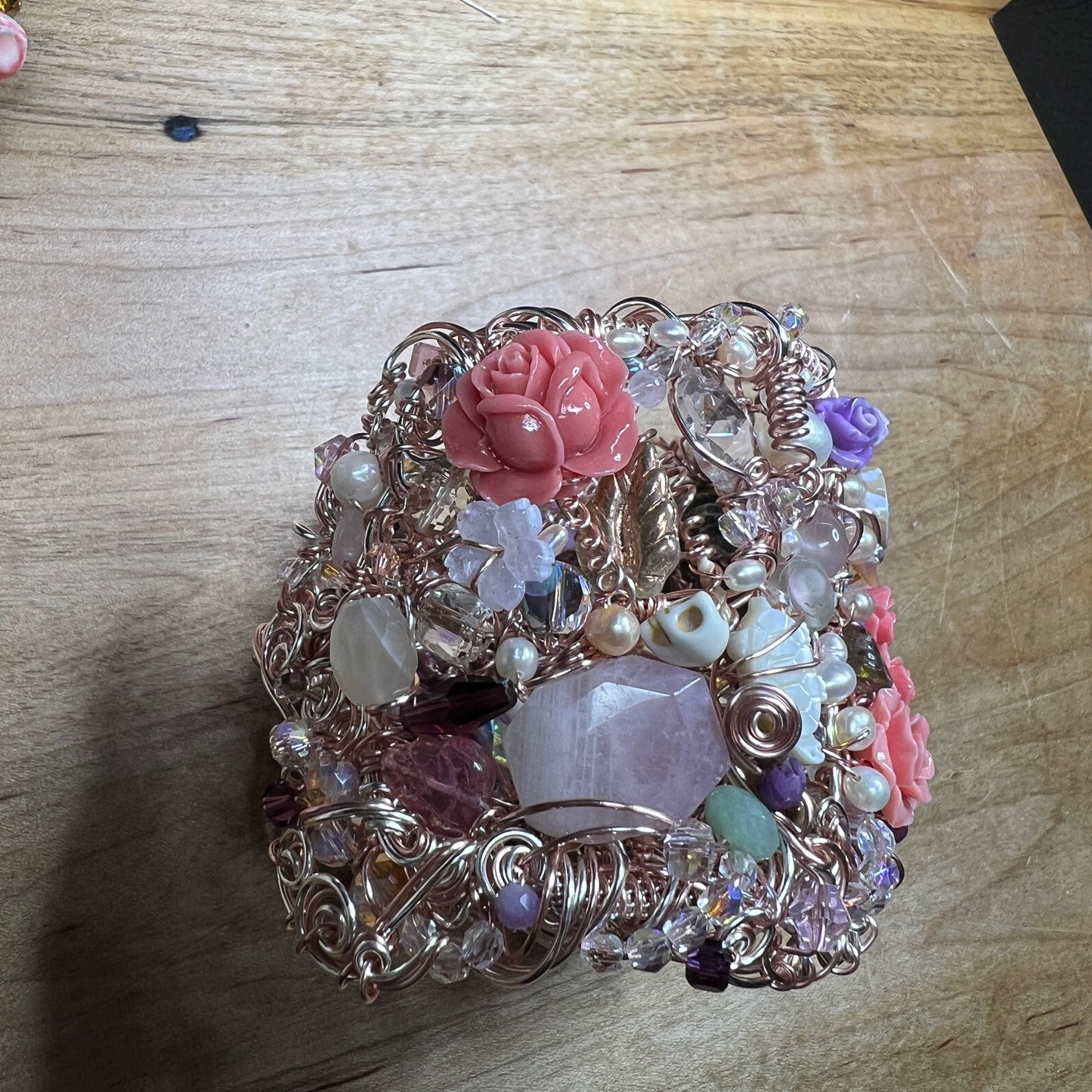 Mermaid Crown cuff bracelet