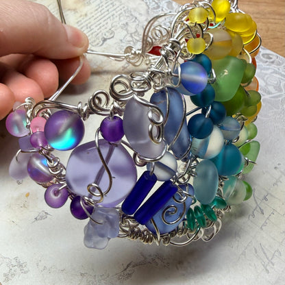 Mermaid Summer - rainbow cuff #3