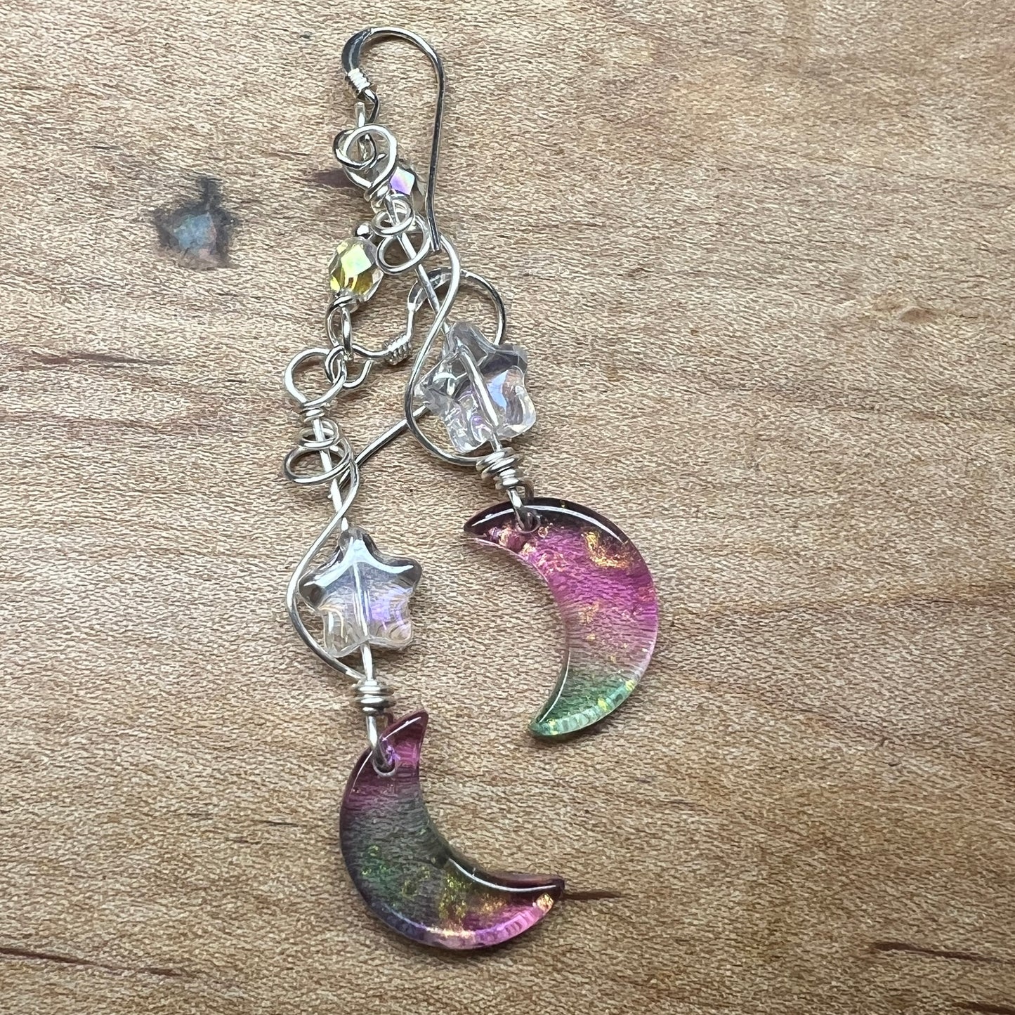 Aurora Moon earrings