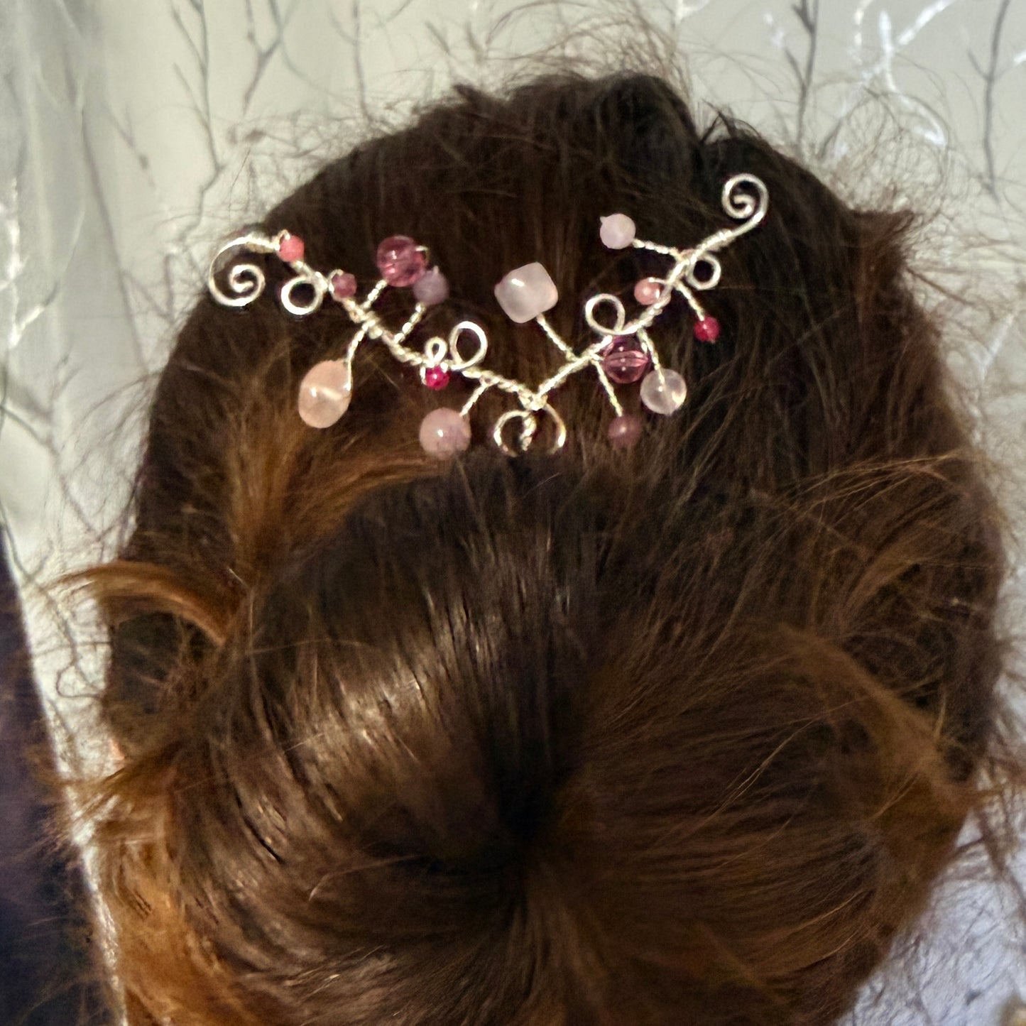 Hair ornament - pink