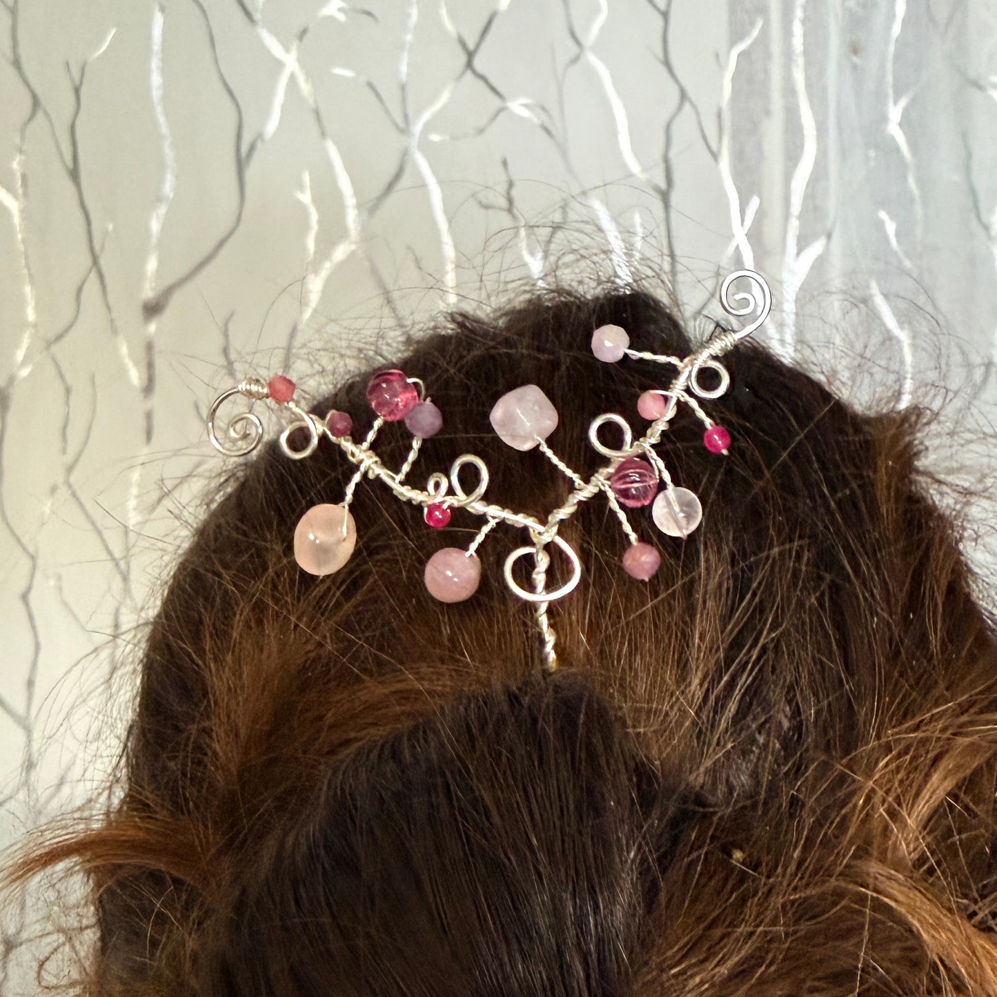 Hair ornament - pink