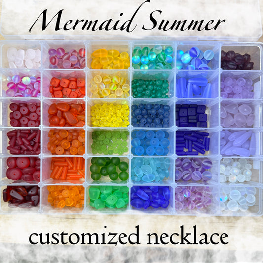 Mermaid Summer - customized necklace