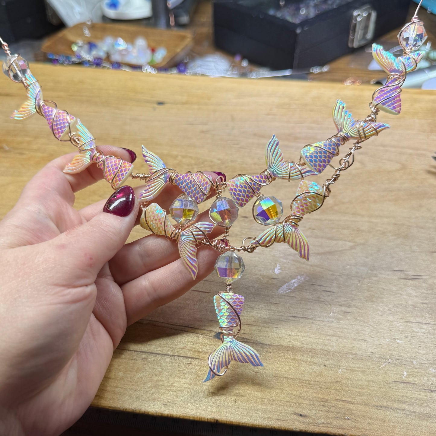 Mermaid Tail necklace