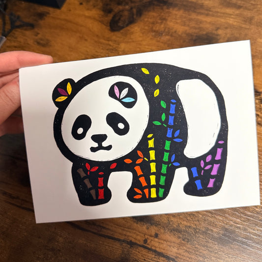 Pride Panda Greeting Cards