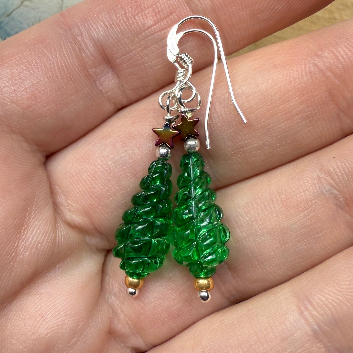Christmas Tree Earrings