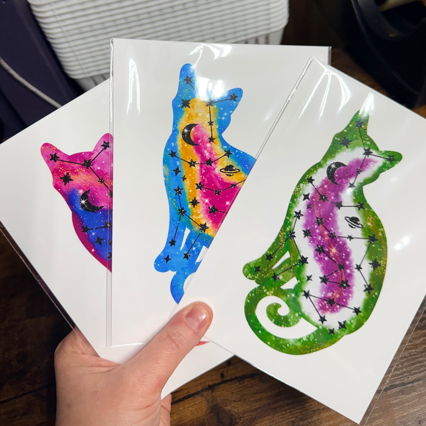 Celestial Kitty Art Prints