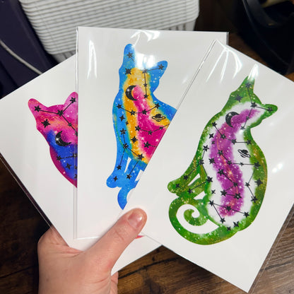 Celestial Kitty Art Prints