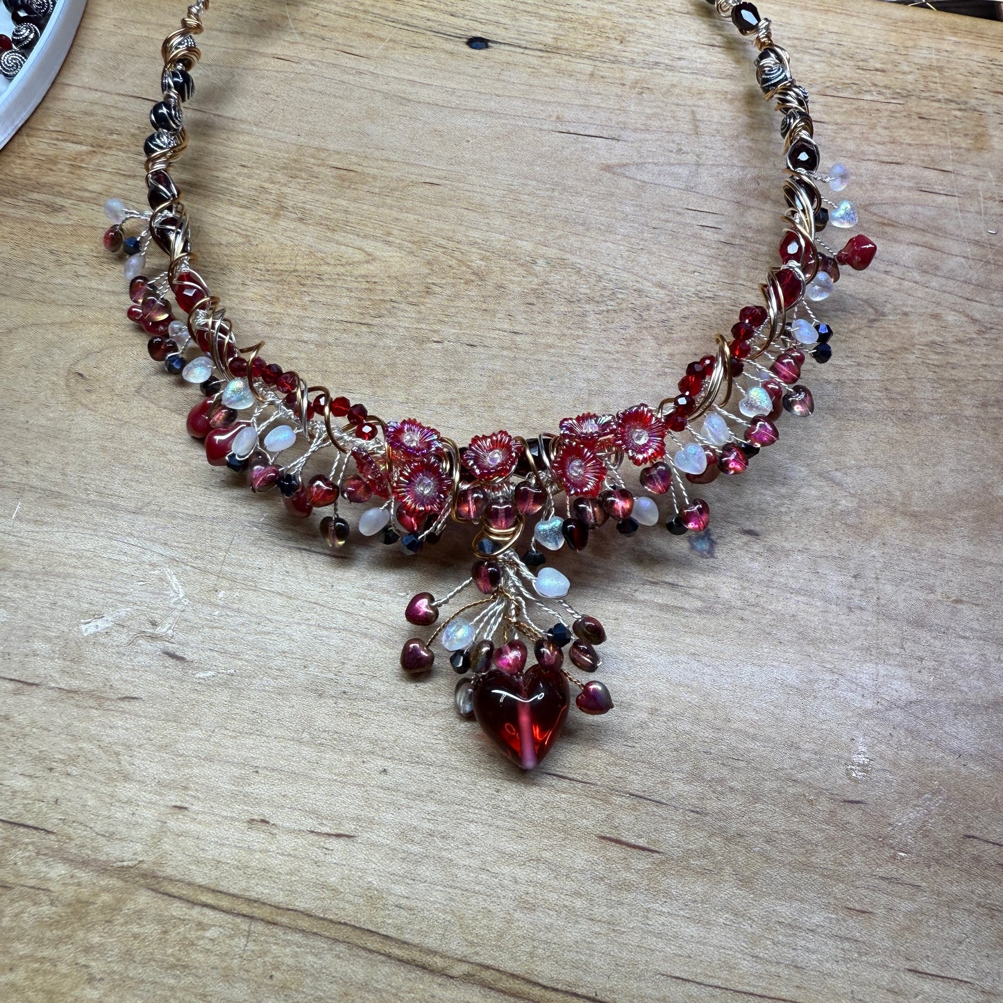 Queen of Hearts necklace