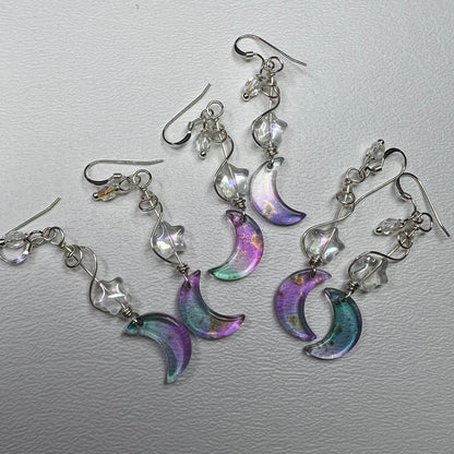 Aurora Moon earrings