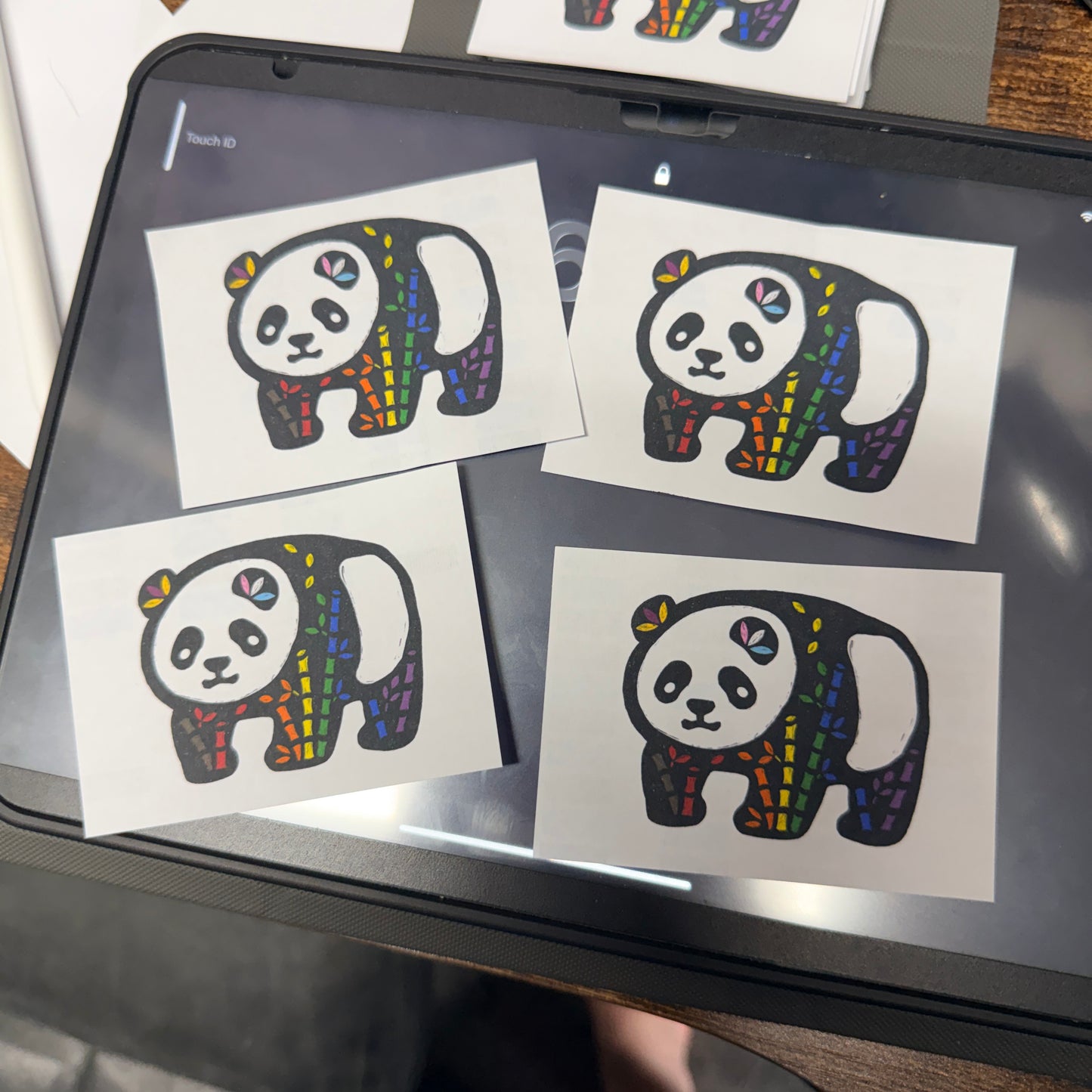 Mini Pride Panda Prints