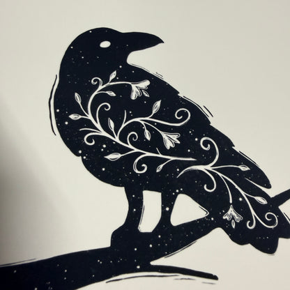 Crow Art Prints