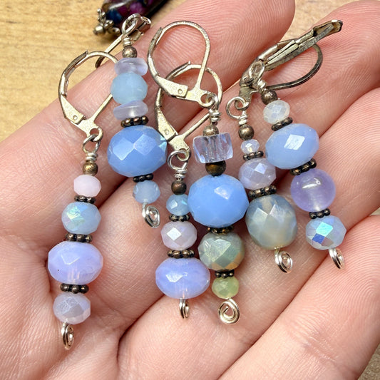 Magpie Rummage Sale - calm blue heckin ocean set (personal collection)