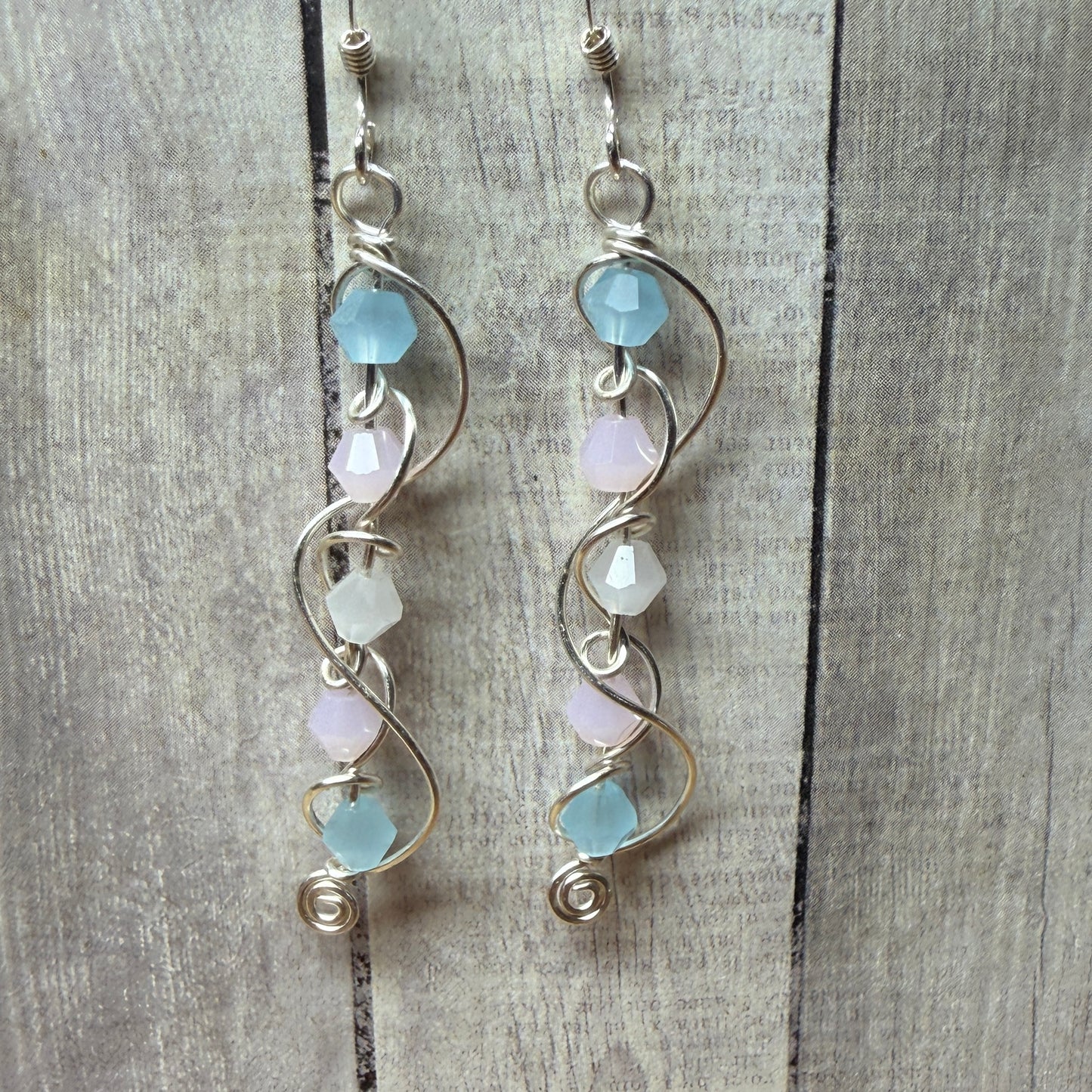 Magpie Rummage Sale - trans Pride earrings