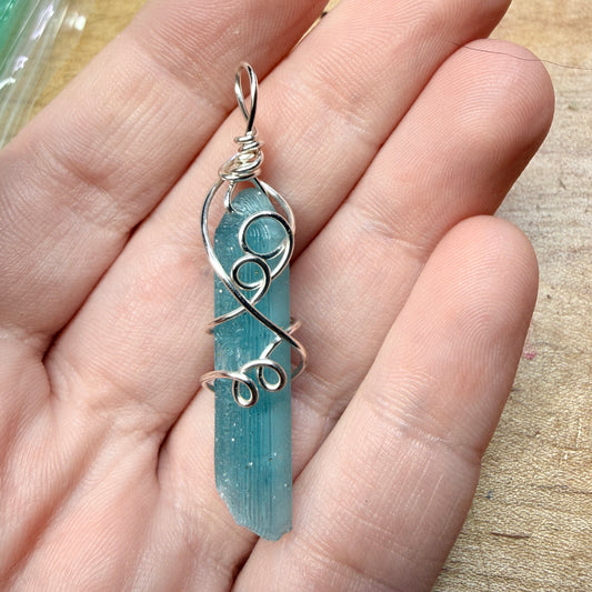Magpie Rummage Sale - crystal whistle pendant